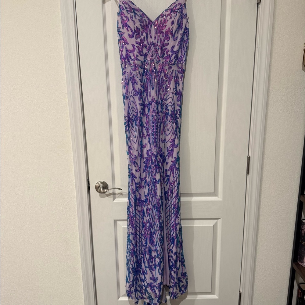 Windsor Lavender Sequin Dress